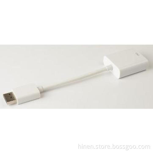 DP 1.2 to VGA converter cable
